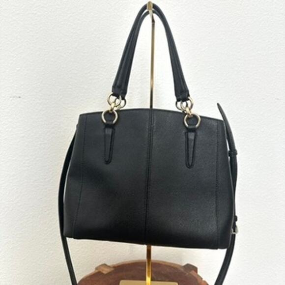 Coach Minetta Crossbody Bag, Crossgrain Leather, Black, Excellent Condition - Picture 9 of 9
